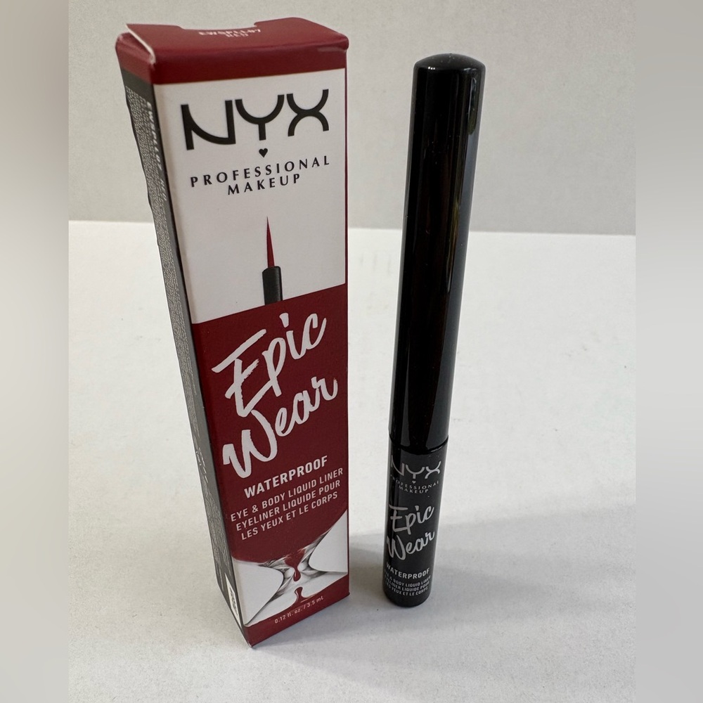 Red NYX Professional Makeup Epic Wear Waterproof Liquid Liner